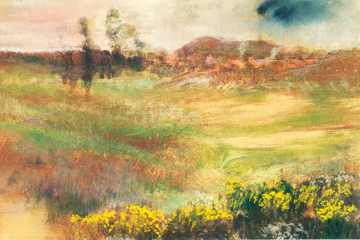  埃德加·德加 Edgar Degas—— 田野风光 (2)